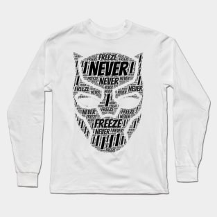 I never Freeze Superhero Panther shirt Long Sleeve T-Shirt